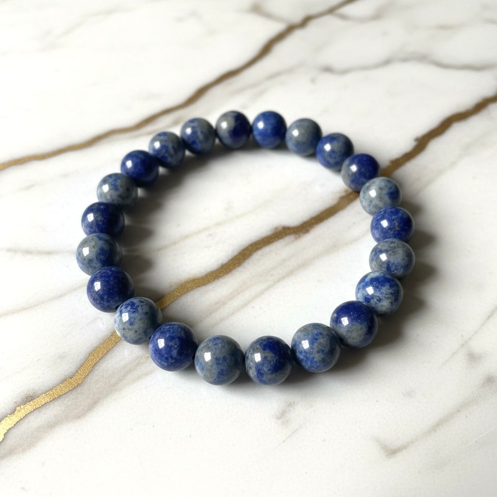 Lapislazuli Kugelarmband – Klarheit & Weisheit CrystalScents