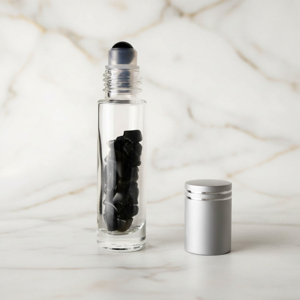 Obsidian Ölroller – Kompakt & Wiederverwendbar CrystalScents