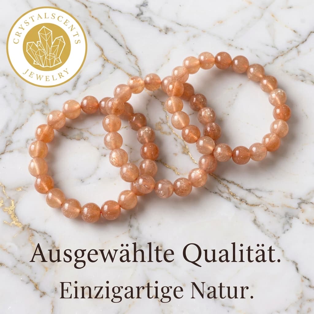 Sonnenstein Kugelarmband – Optimismus & Glück