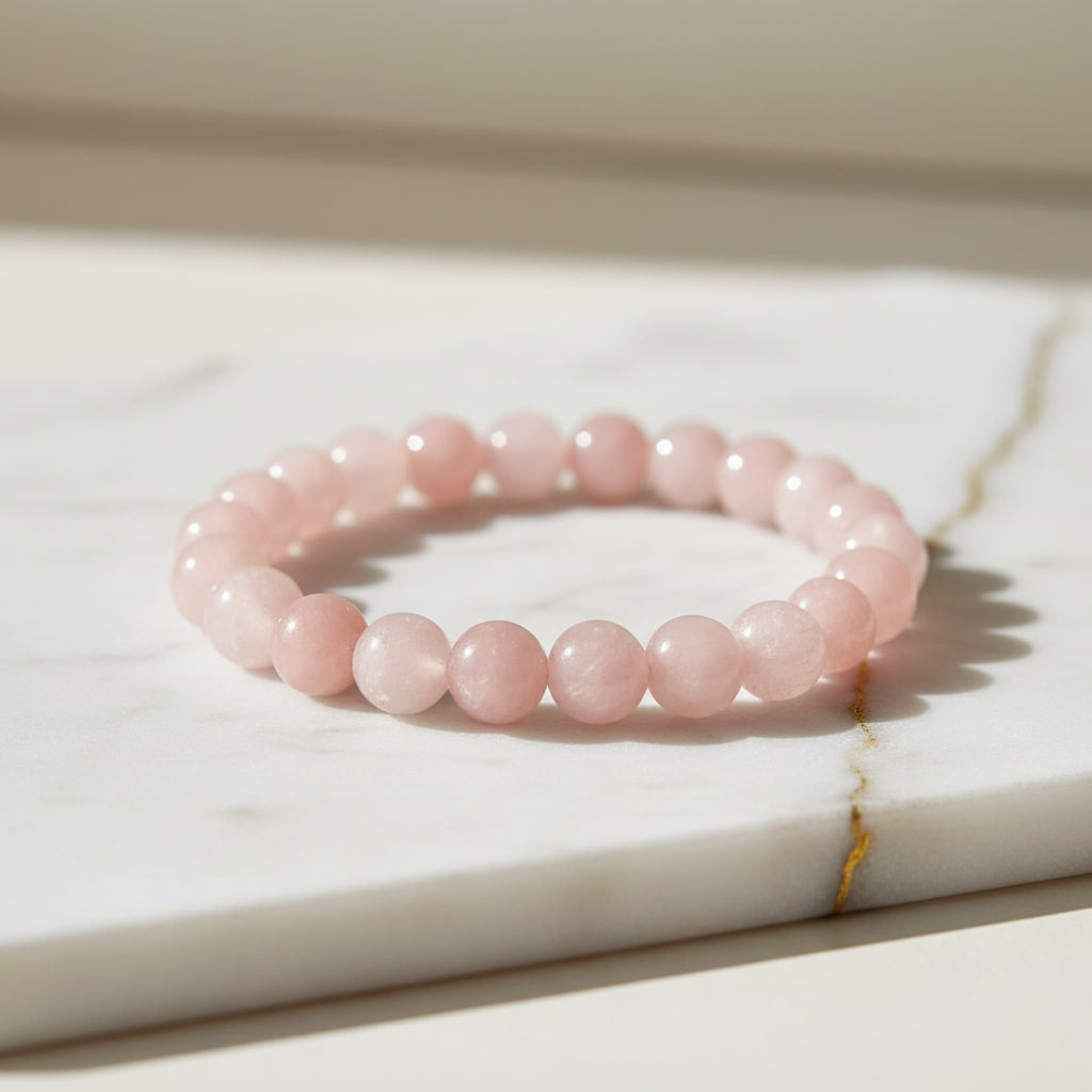 Katzenauge Kunzit Kugelarmband – Verbindung & Harmonie CrystalScents