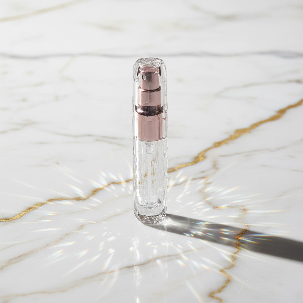 Parfüm Abfüller in Roségold – stilvoll & handlich CrystalScents
