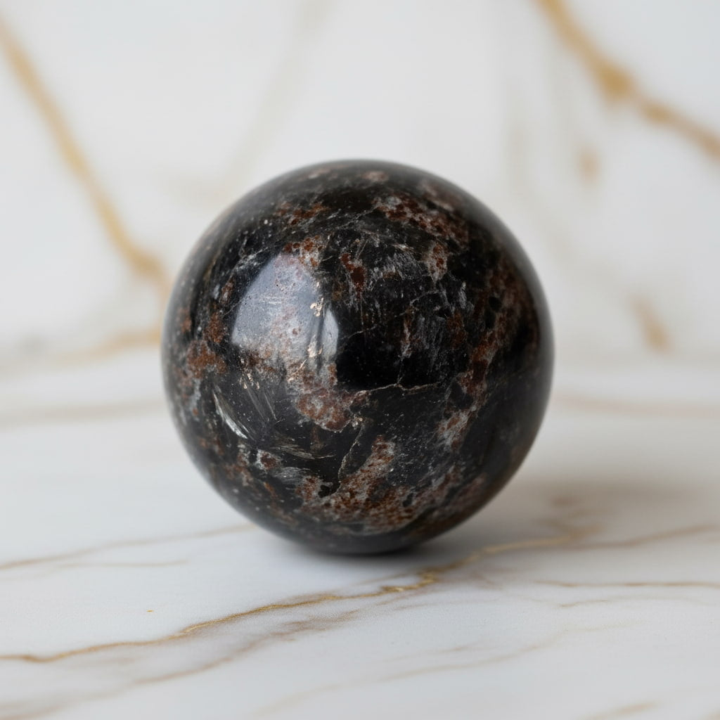 Granat Kugel – Wärme & Vitalität CrystalScents