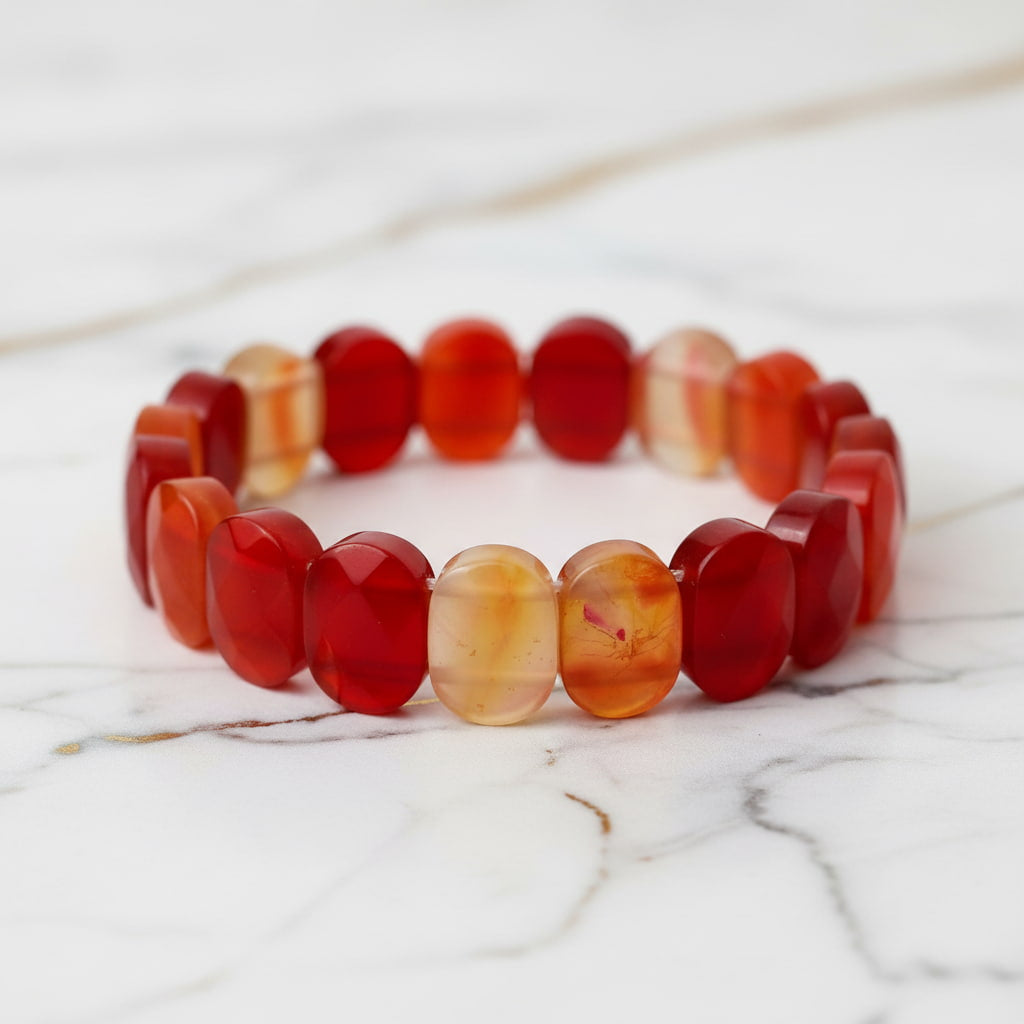 Karneol Armband – Selbstvertrauen & Energie CrystalScents