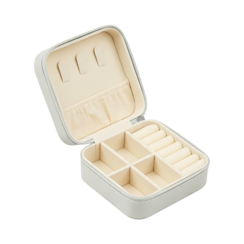 Schmuckbox weiß - für Ringe & Accessoires CrystalScents