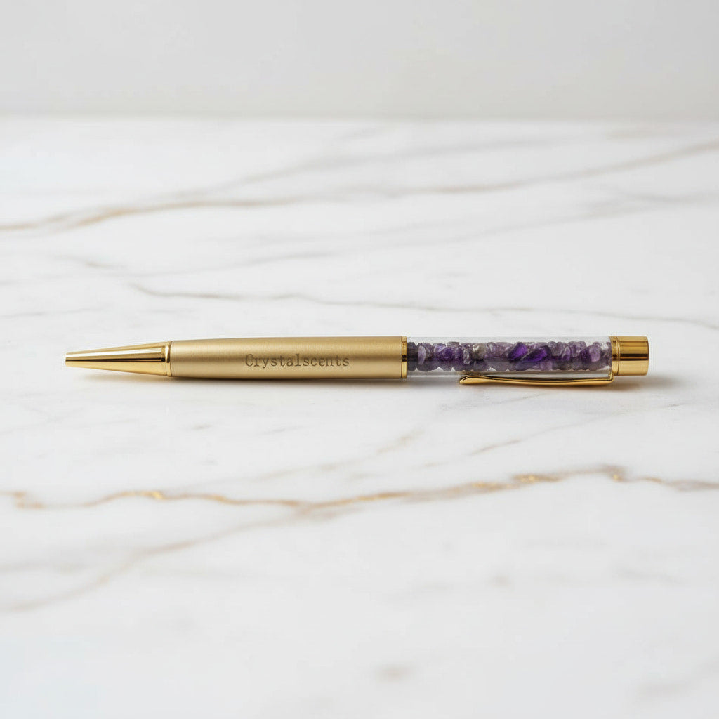 Amethyst Kristallstift - Klarheit & Erinnerung CrystalScents
