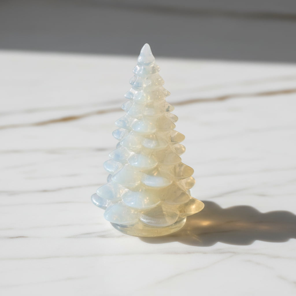 Opalit Baum – Sanfte Wintermagie