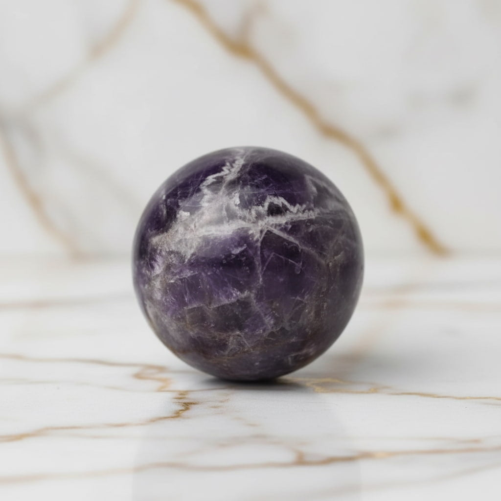 Amethyst Kugel – Ruhe, Harmonie & Inspiration CrystalScents