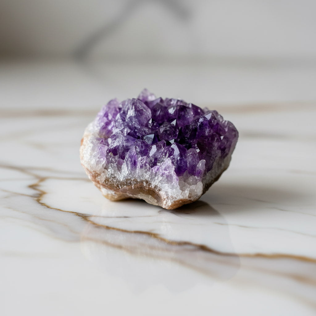 Amethyst Cluster – Funkelndes Unikat