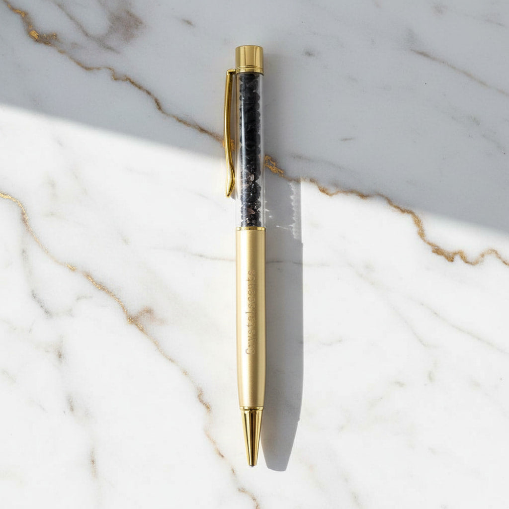 Obsidian Kristallstift - Schutz & Stil CrystalScents