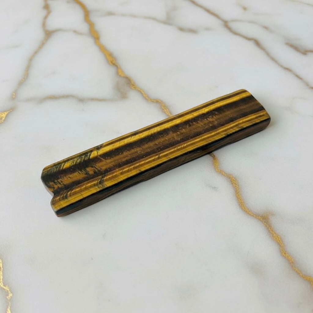 Tigerauge Scheibe – Kraftvolles Naturjuwel JETZT sichern CrystalScents