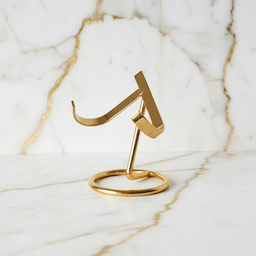 Kristallhalter Gold – Präsentation für deine Kristalle CrystalScents