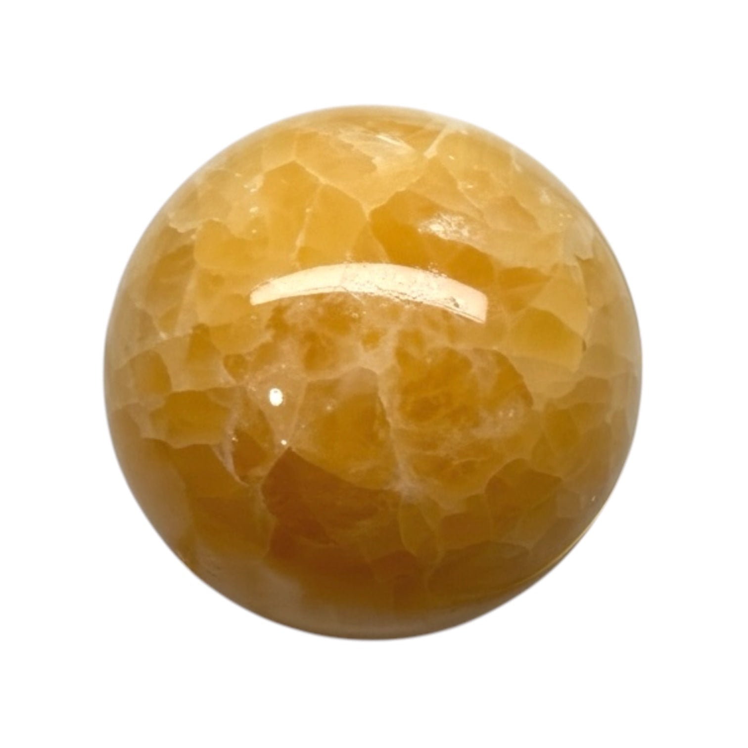 Calcit Kugel - Wärme & Kraft