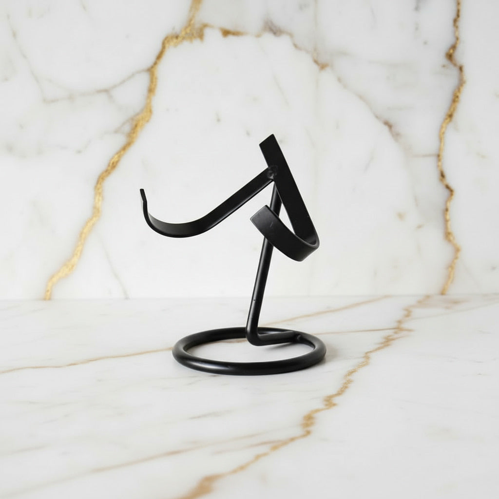 Kristallhalter schwarz – stilvolle Präsentation für deine Kristalle