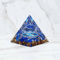 Orgonit Pyramide Lapislazuli - Weisheit & Schönheit CrystalScents