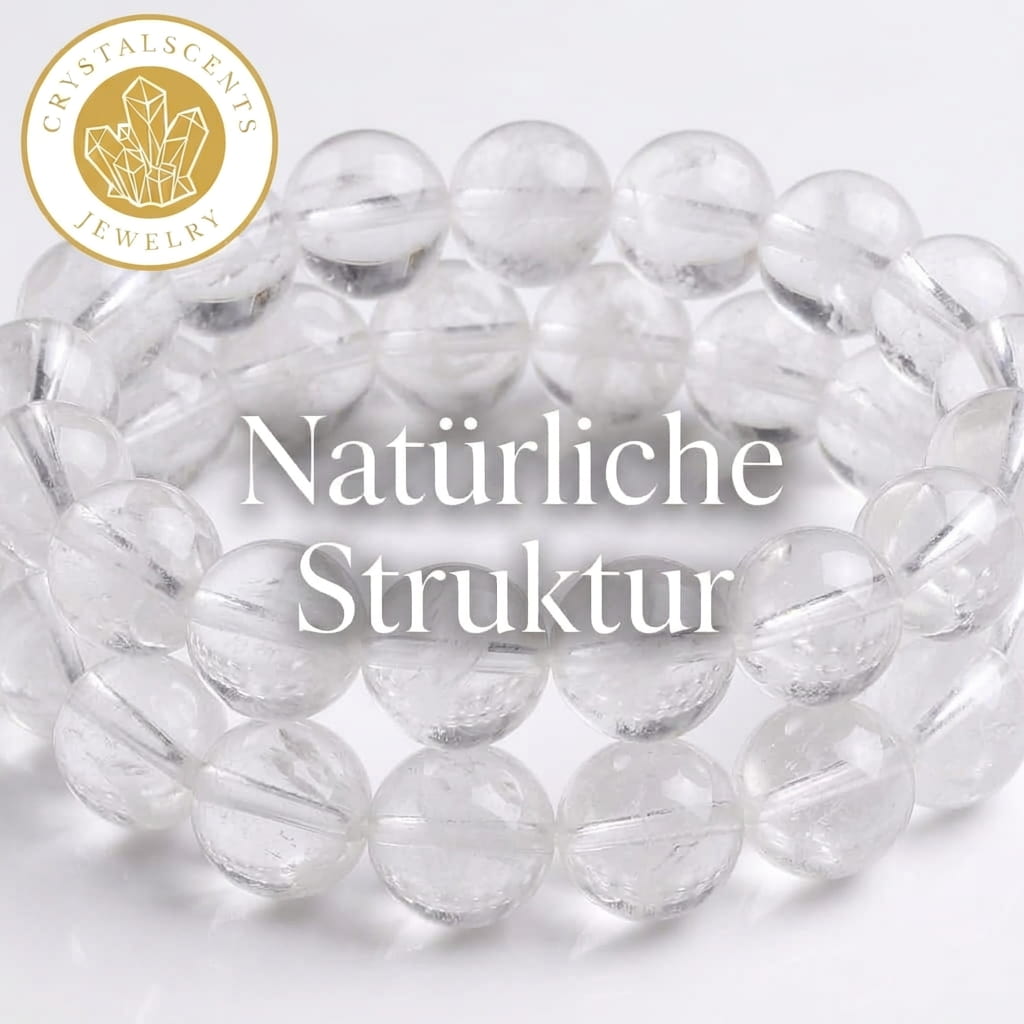 Bergkristall Kugelarmband - Klarheit & fokussierte Energie