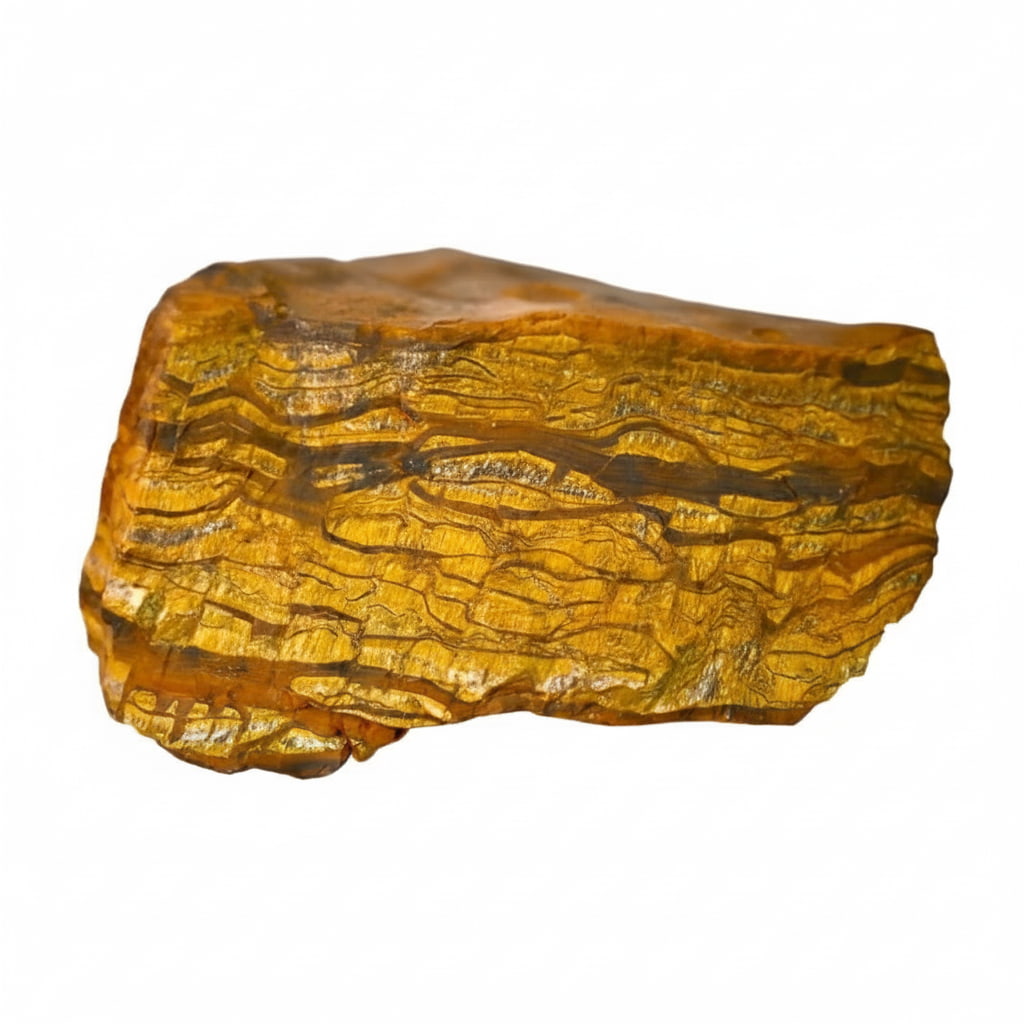 Großer Tigerauge Rohstein – Balance & Stärke CrystalScents
