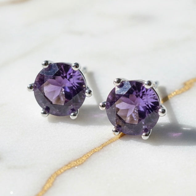 Amethyst Ohrringe - Funkeln & Strahlen