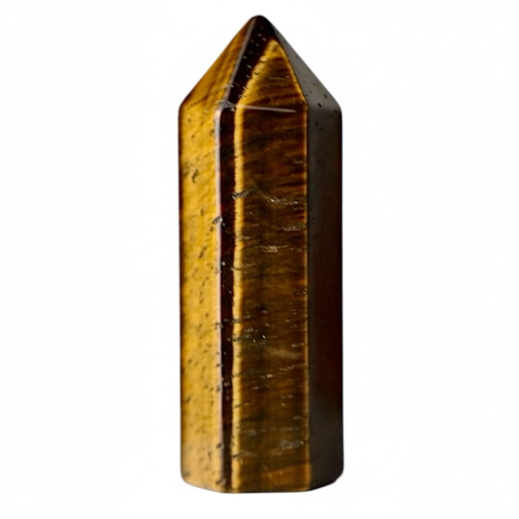 Mini Tigerauge Obelisk – Ruhe & Ausgleich CrystalScents