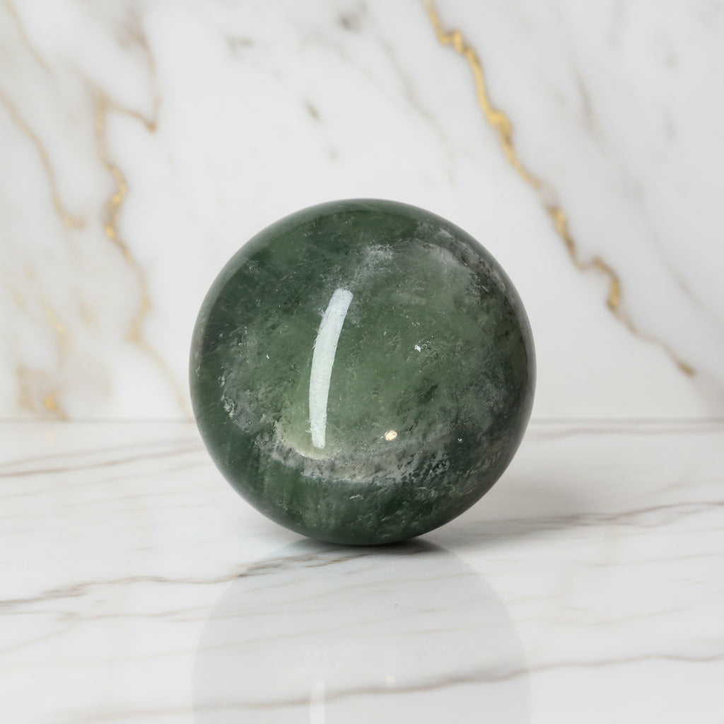 Fluorit Kugel – Balance & Erdung