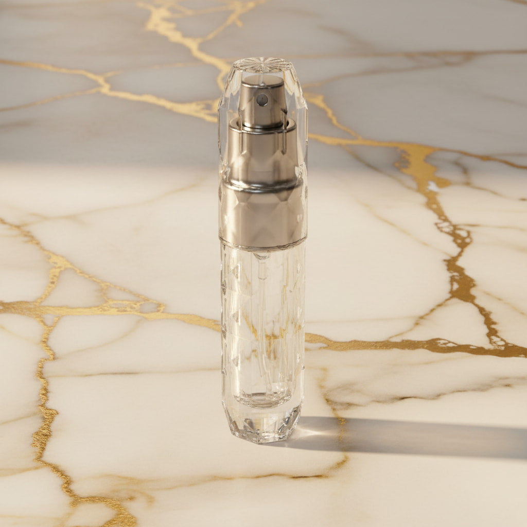 Parfüm Abfüller Silber – Praktischer Zerstäuber CrystalScents
