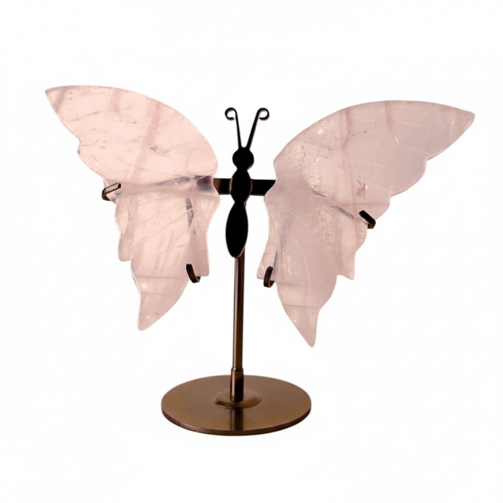 Rosenquarz Schmetterling - Frühlingsgefühle CrystalScents