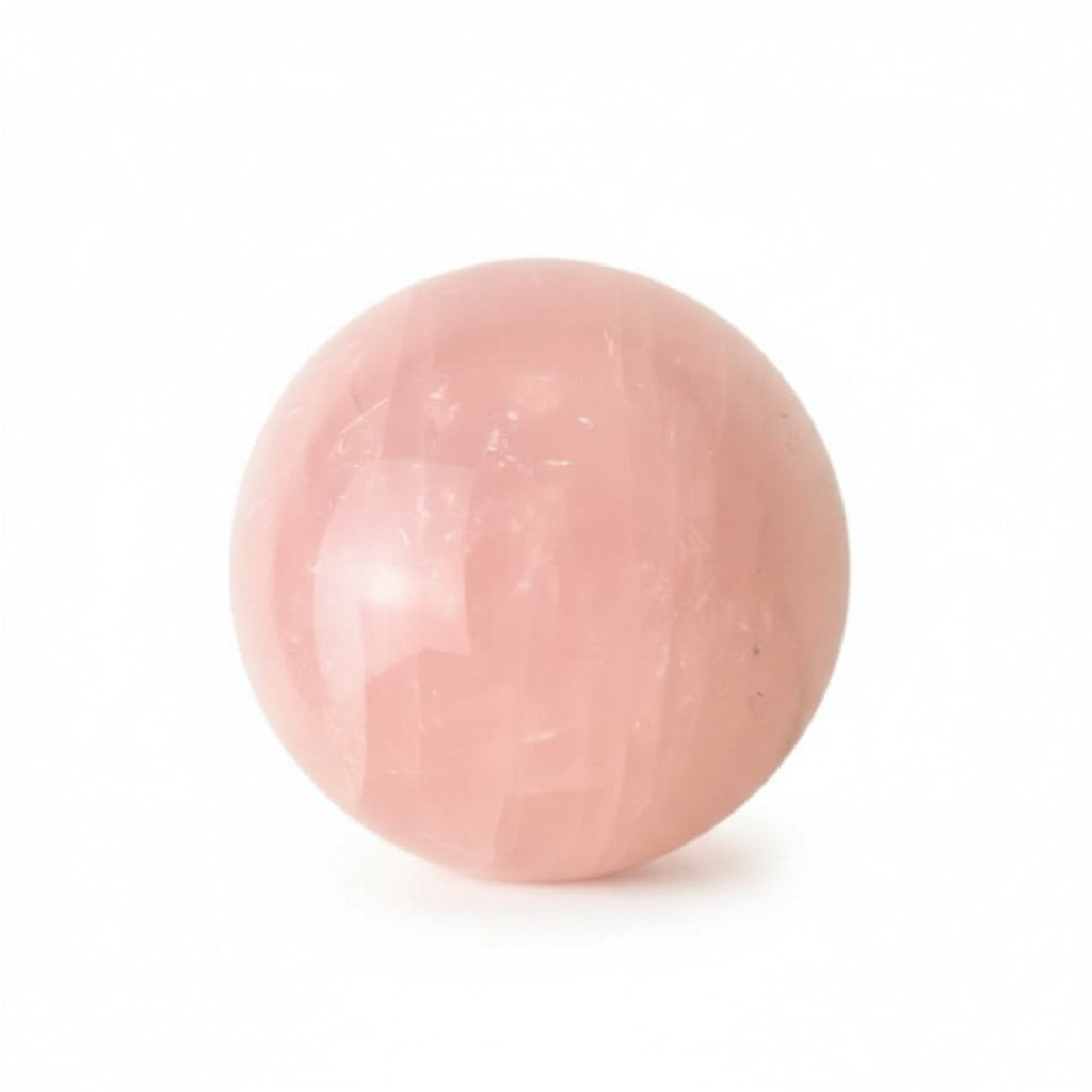 Rosenquarz Kugel – Zarte rosa Schwingungen CrystalScents