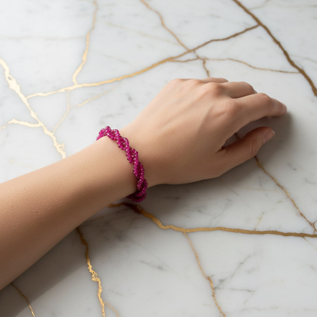 Rubin Armband – Liebe & Leidenschaft CrystalScents