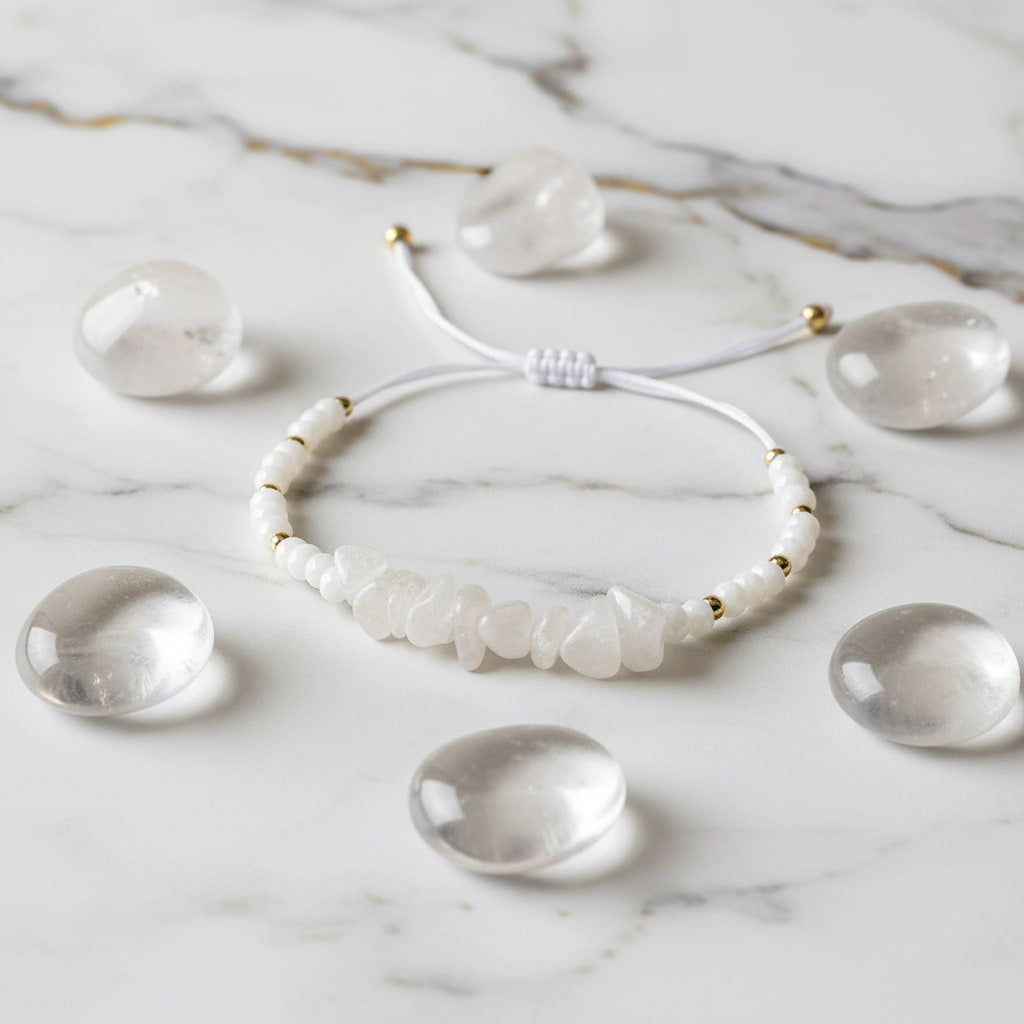 Bergkristall Schutzarmband - Klarheit & innere Stärke