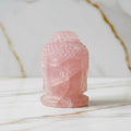 Rosenquarz Buddha-Kopf – Friedvolle Atmosphäre CrystalScents