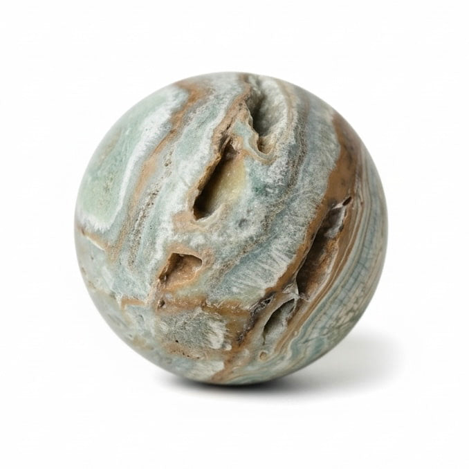 Aragonit Kugel - Sanft & Erdend CrystalScents