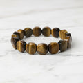 Tigerauge Facettenarmband – Fokus & Kraft CrystalScents