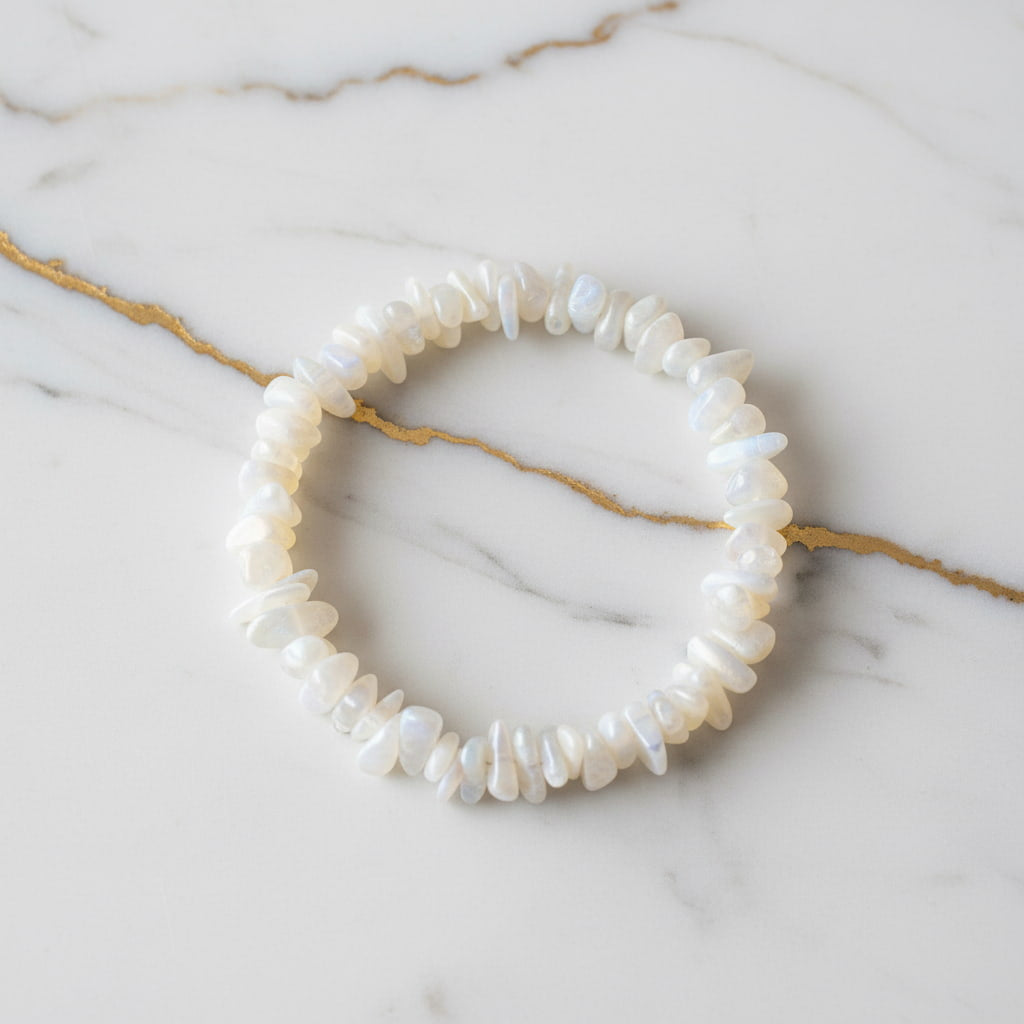 Mondstein Splitter Armband - Sanfte Energie