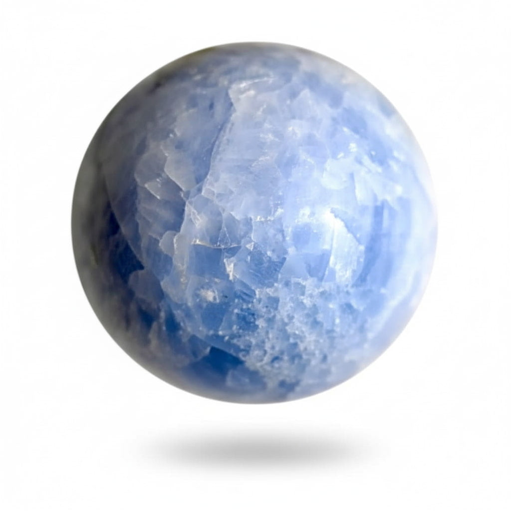 Celestit Kugel – Ruhe & Ausgeglichenheit CrystalScents