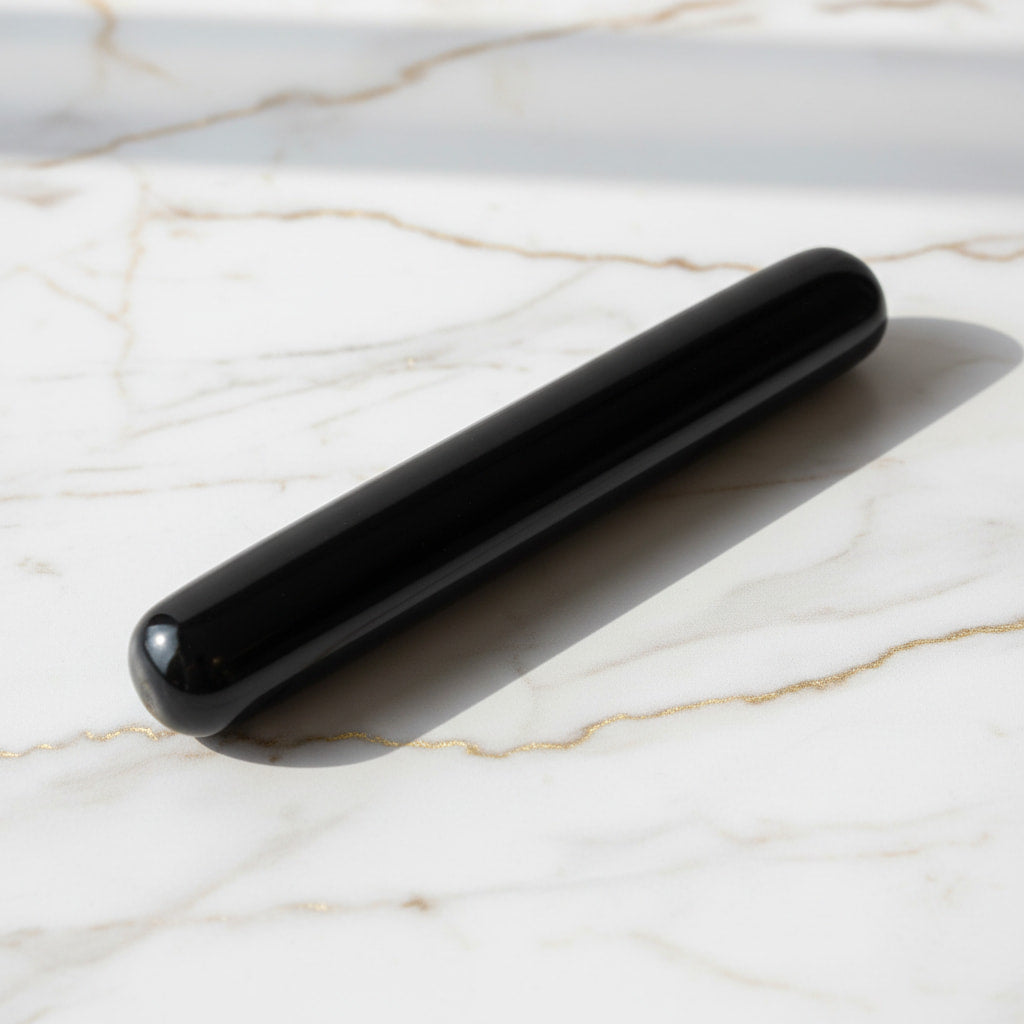 Obsidian Massagestab – Entspannung & Klarheit CrystalScents