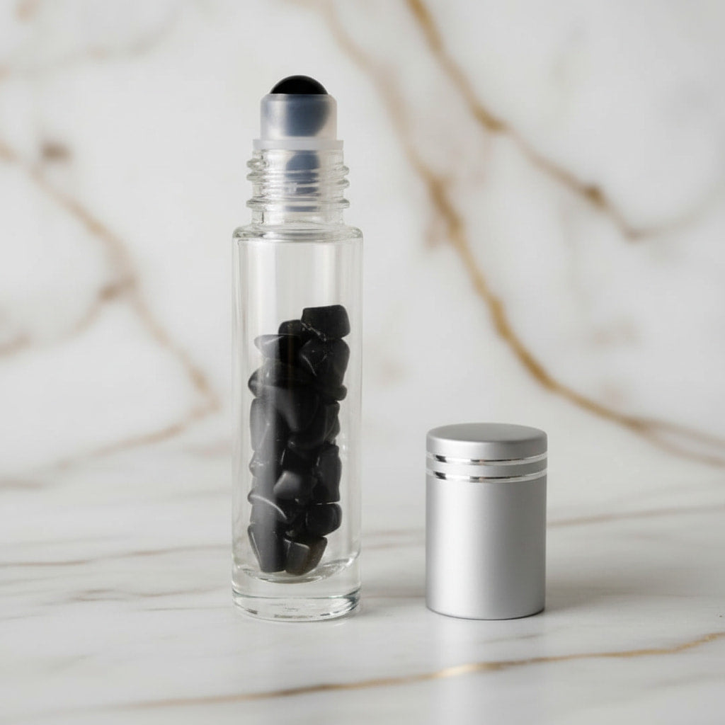 Obsidian Ölroller – Kompakt & Wiederverwendbar CrystalScents