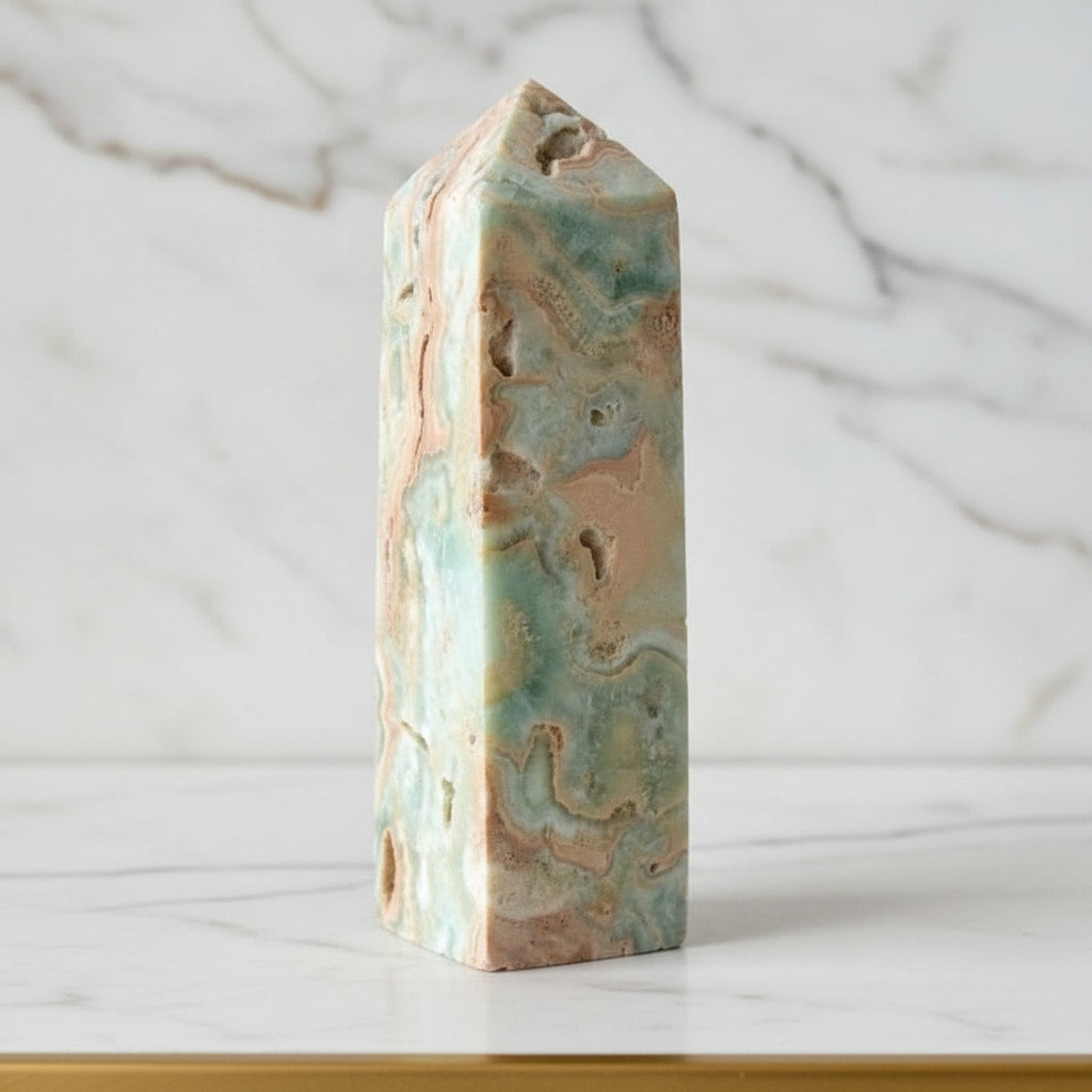 Aragonit Obelisk – innere Ruhe & Ausgleich CrystalScents