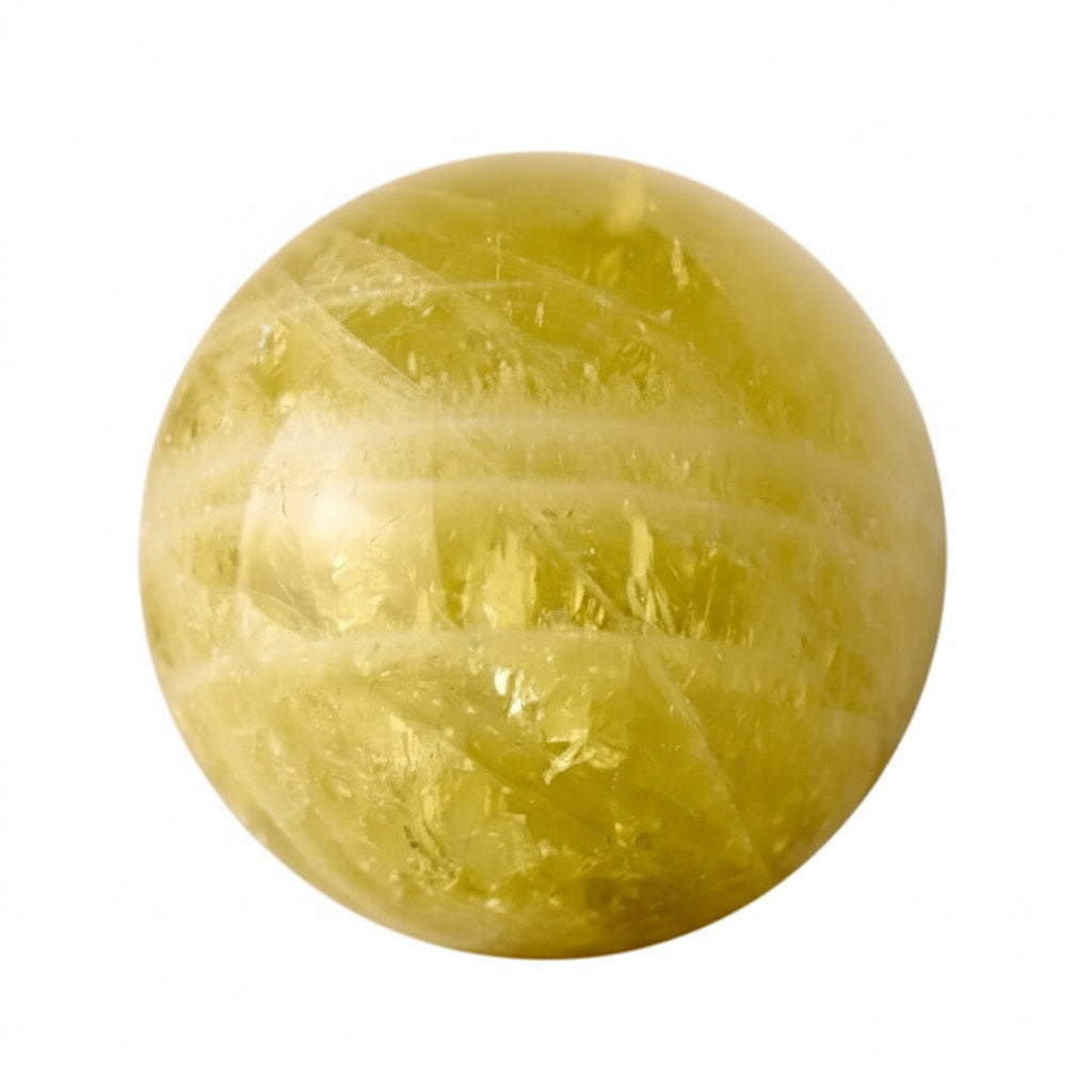 Citrin Kugel – Lebensfreude & Energie CrystalScents