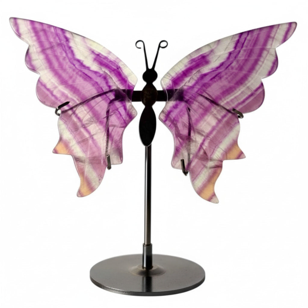 Fluorit Schmetterling - Frühlingszauber
