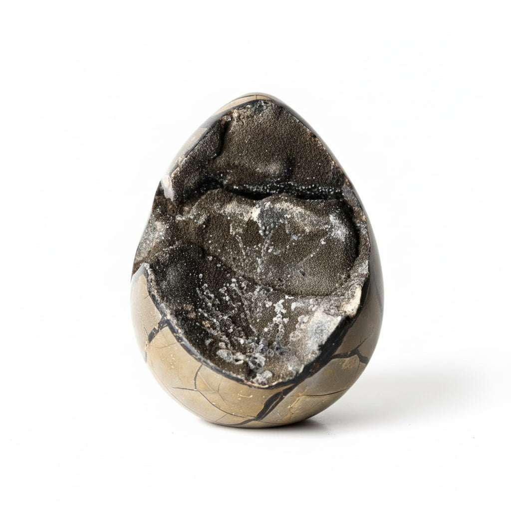 Großes Septarian Ei – Majestätisches Naturjuwel CrystalScents