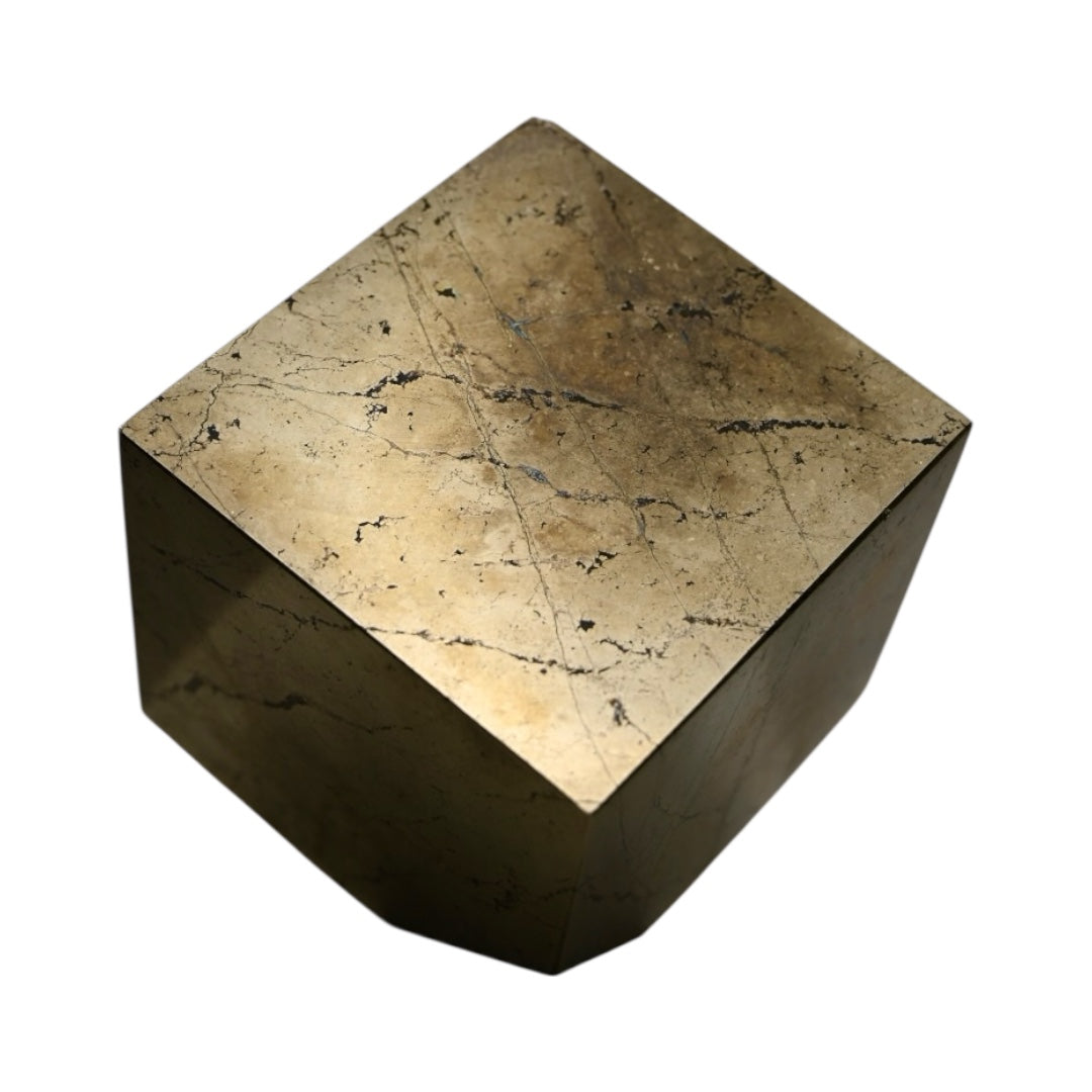 Großer Pyrit Würfel