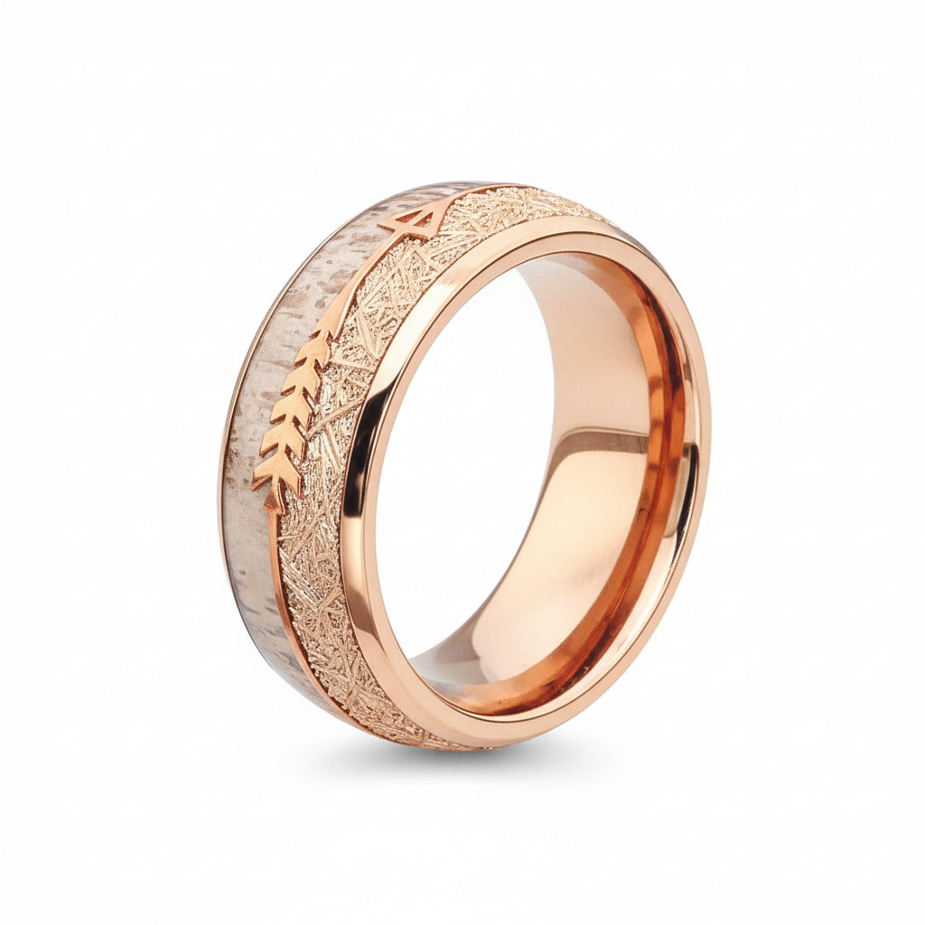 Ring mit Pfeil-Design – Goldenes Accessoire CrystalScents