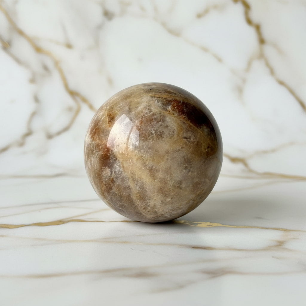 Mondstein Kugel – Emotionale Klarheit & Intuition CrystalScents