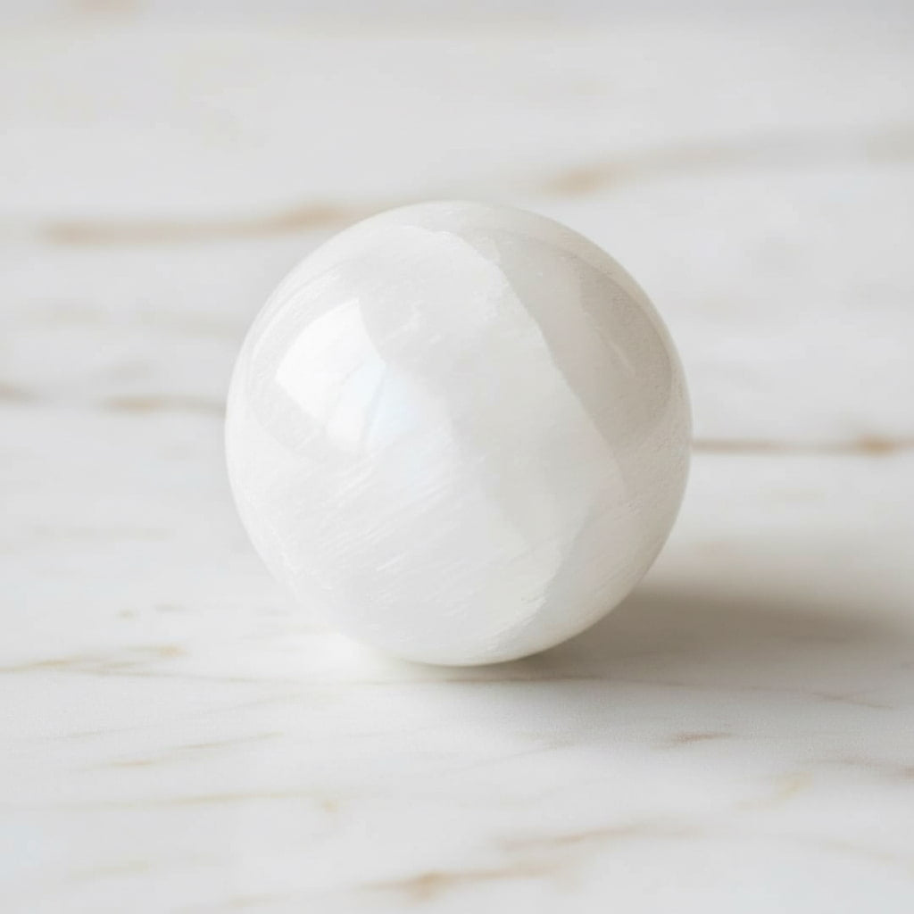 Selenit Kugel – Reinigung & Wirkung