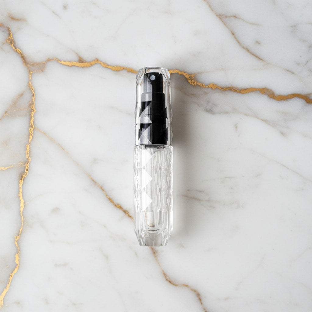 Parfüm Abfüller in Schwarz zum Abpumpen CrystalScents