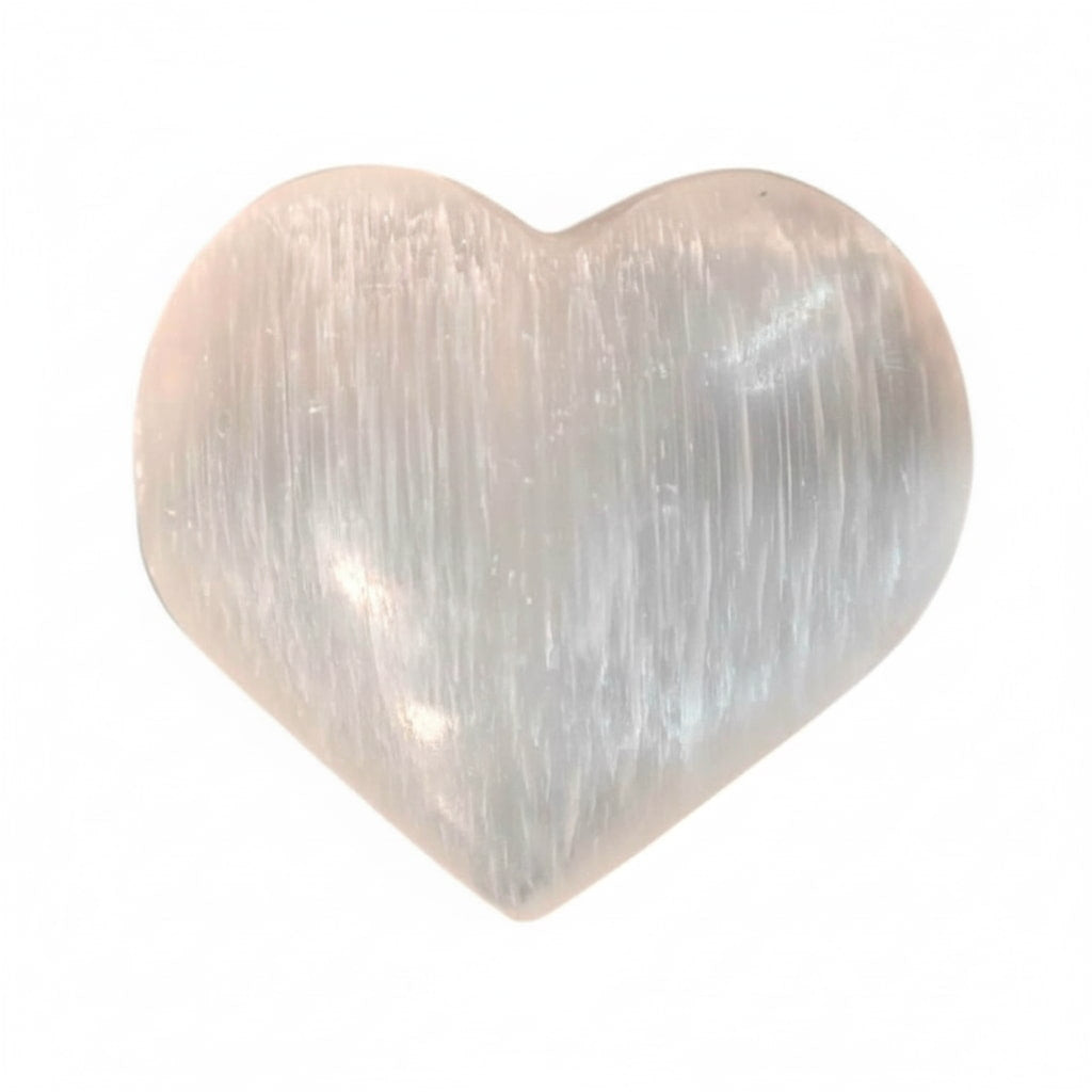 Selenit Herz – Reines Licht für Harmonie JETZT sichern CrystalScents