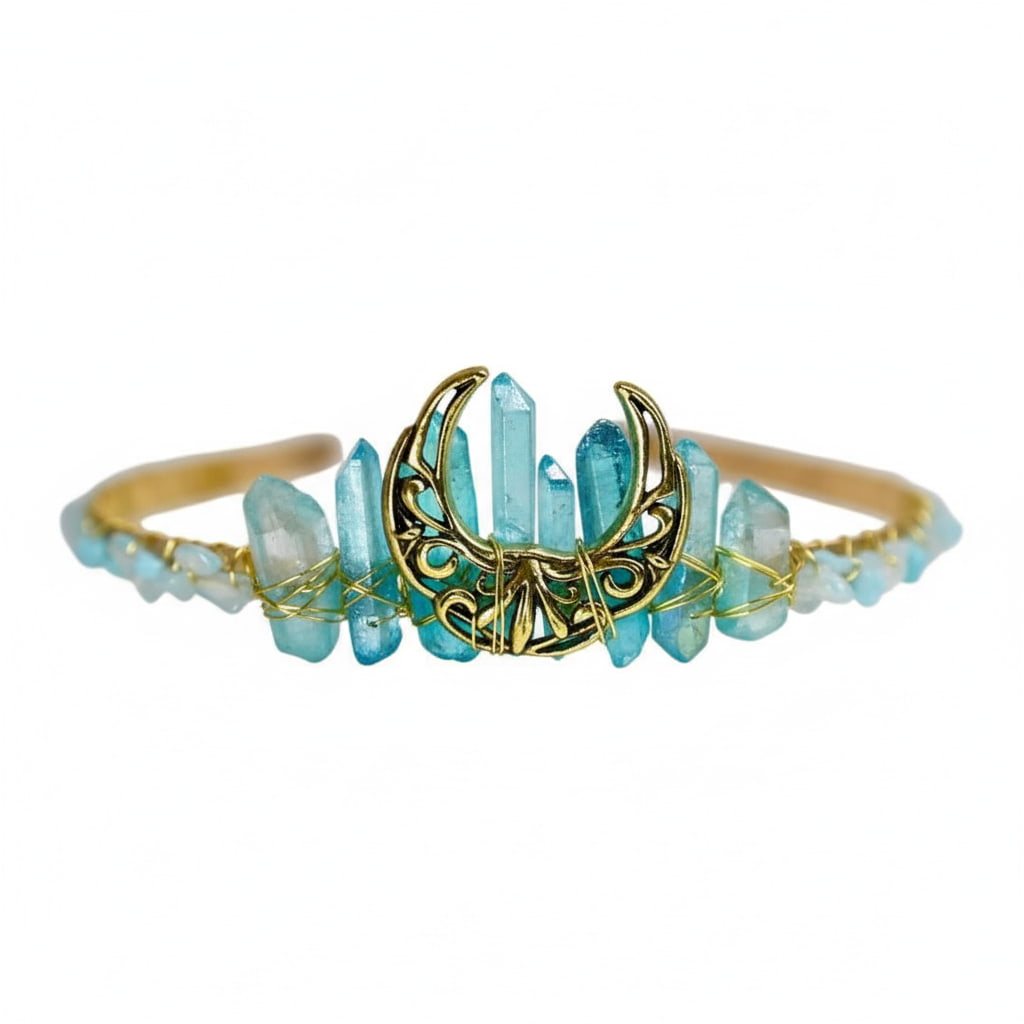 Tiara – Mond mit blauen Kristallen CrystalScents