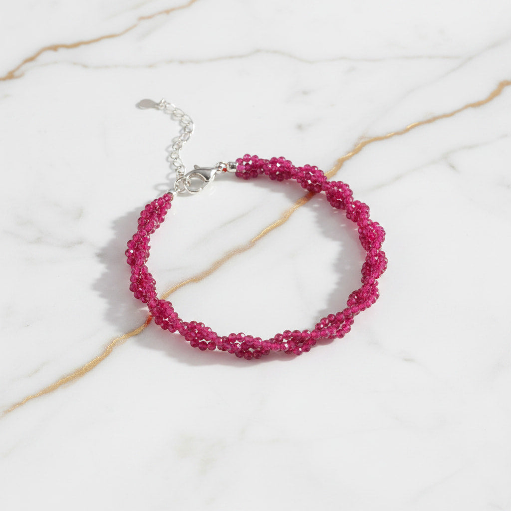 Rubin Armband – Liebe & Leidenschaft CrystalScents