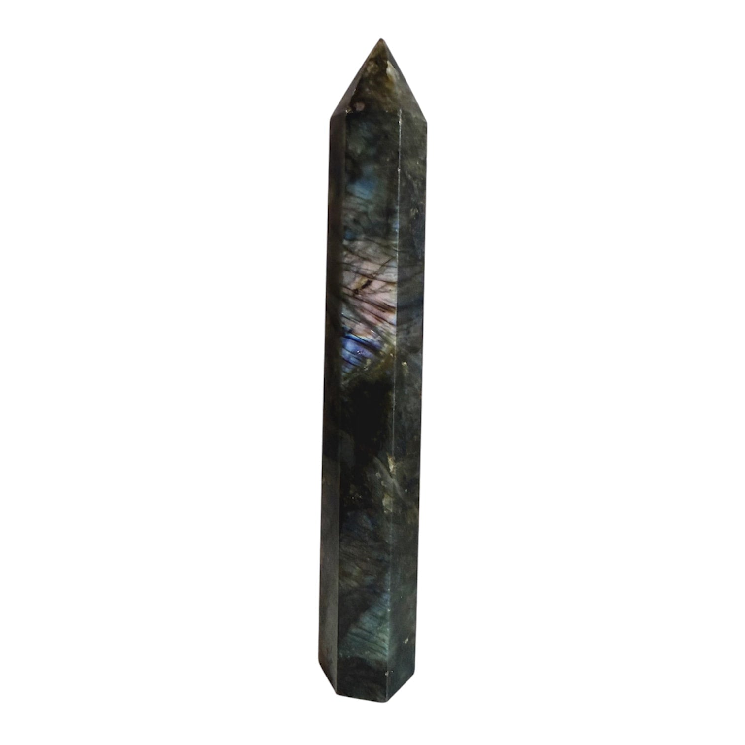 Labradorit Obelisk – Kreativität & Leidenschaft