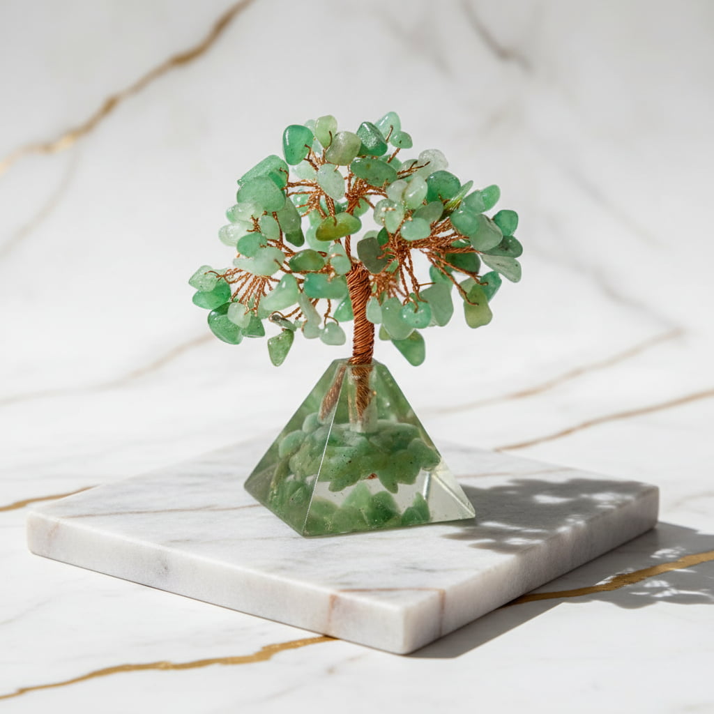 Aventurin Baum - Kristallpyramide