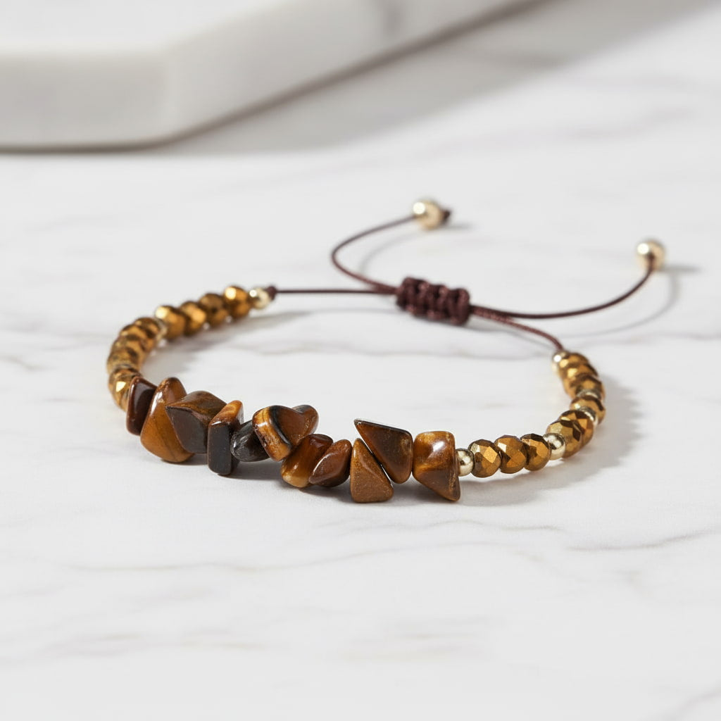 Tigerauge Schutzarmband – Stärke JETZT sichern CrystalScents